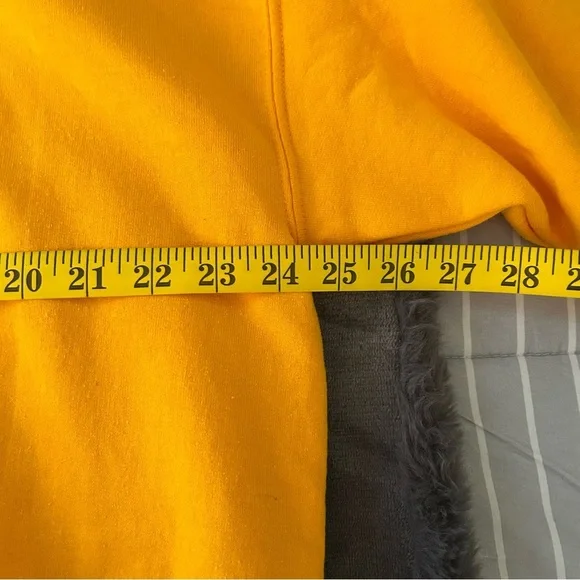 Tree of Life Yellow Hoodie Size XL - Picture 7 of 8